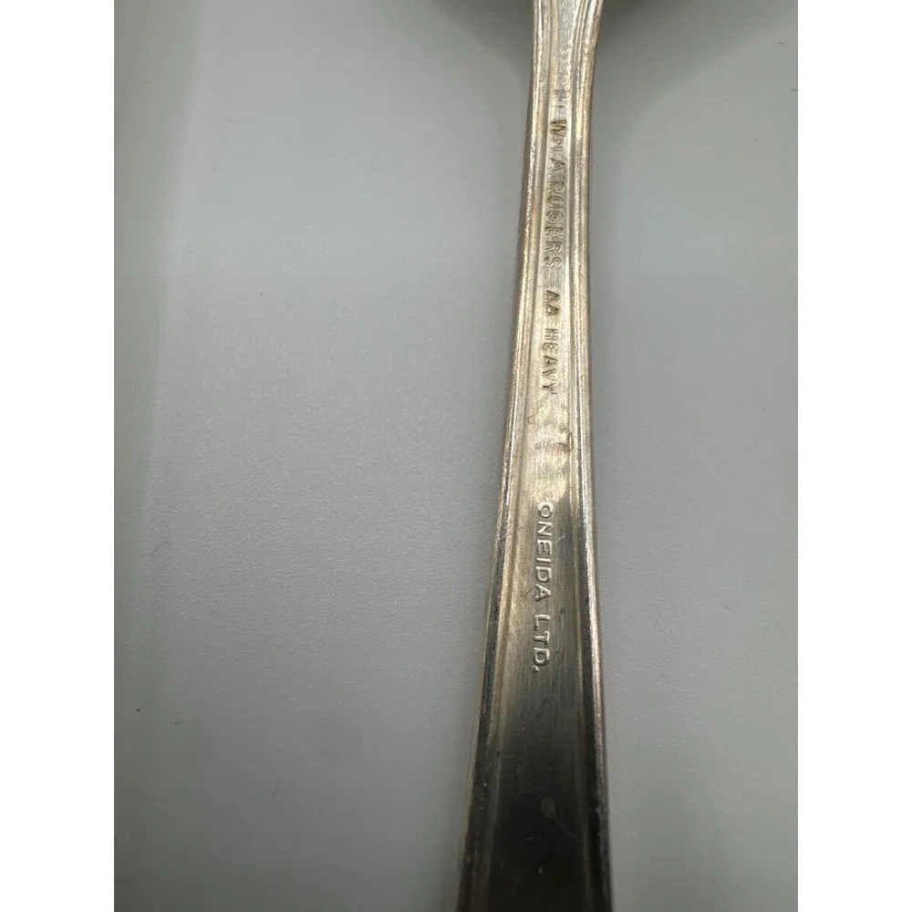 Oneida Silver Park Lane Teaspoons Wm A Rogers Silverplate 1936 Set of 6 Vintage
